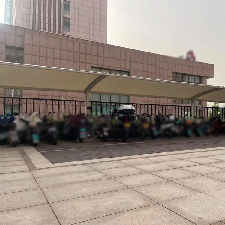 乐东膜结构电动车棚