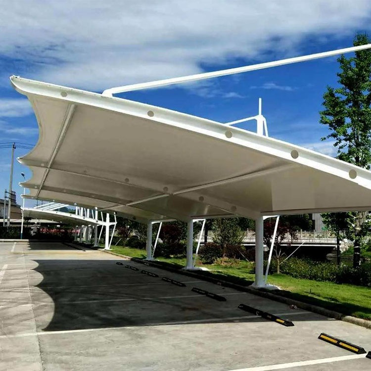 乐东膜结构汽车棚