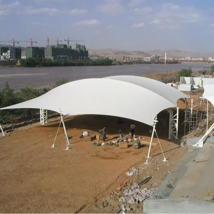 乐东膜结构汽车棚